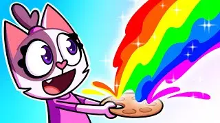 Learn The Rainbow Colors With Cleo & Theo! | Colors for Kids | Baby Cartoon 🤩