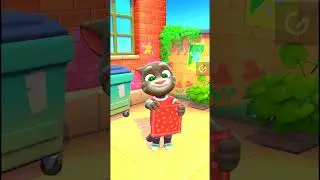 Talking Tom Gets Chased by a Bull After Sneezing! 😱💨🐱
