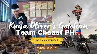 KUYA OLIVER’S GOTOHAN, San Juan, Batangas, Breakfast Ride by Team Cbeast Ph 🇵🇭