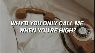 Arctic Monkeys - Why'd you only call me when you're high? (Sub. Español/Inglés)