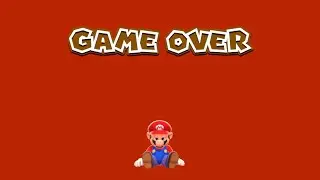 Super Mario 3D World - Game Over [Mario Variant] (Wii U)