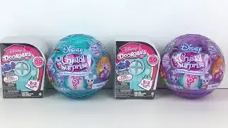 Disney Crystal Surprise  & Doorables Pixel Perfect Series 12 Blind Box ✨ Opening & Review
