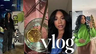 VLOG - Celsius event, hosting, dreams, weekend trip, diy lashes, & more  |  Faceovermatter