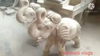 Im Work form Factari Lakdi ka Haati लकड़ी की हाथी @marwadivlogs 