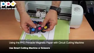Using the PPD Printable Magnetic Paper with Circuit Cutting Machine