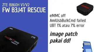 STB B860H V1/V2 bootloop, ganti full boot ke Armbian via SD (eMMC mati), tanpa bongkar!