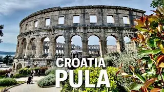 Pula, Croatia. The star of the show is the Roman amphitheatre. 2023