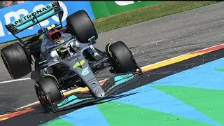 Hamilton vs Fernando Alonso Incident  Belgian GP 2022| Hamilton Files off Alonso
