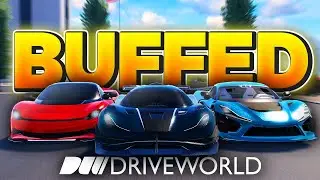 *BUFFED* Cars In HALLOWEEN EVENT Of Drive World! (Roblox)