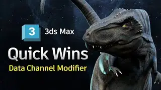 Quick Wins In 3ds Max: Data Channel Modifier