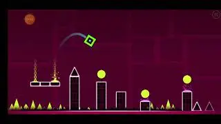 играем геометри даш DRY OUT