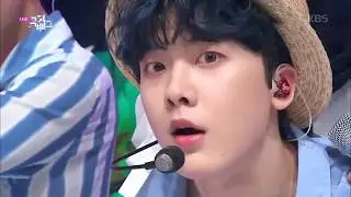 Astro Yoon Sanha being a cutie in When You Call My Name opening
