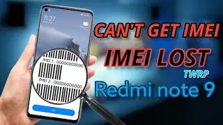 repair lost imei in redmi note 9 | backup & restore imei redmi note 9 | redmi note 9 imei restore