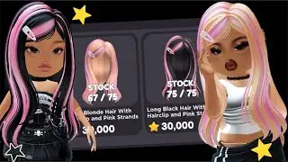 FREE LIMITED HAIR!  COLLECT STARS UGC! Roblox