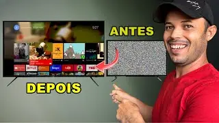 Como TRANSFORMAR uma TV COMUM em SMART TV usando FIRE TV STICK em 2024