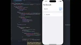 To Do List | #SwiftUI | Human Interface Designer