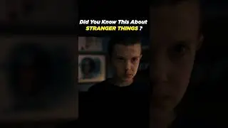 Did You Know This About STRANGER THINGS? #shorts #strangerthings