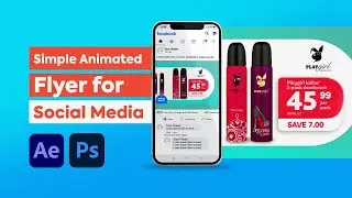 Motion Flyer | Animated Sales Promo Flyer In After Effects