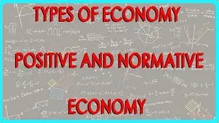 Economics - Types of Economy   Positive and Normative  Economy