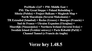 ProMods v2.67 + 18 Small map | ETS2 (Version 1.48.5.80s)