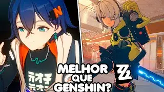 O NOVO JOGO RPG DOS MESMOS CRIADORES DE GENSHIN IMPACT (ZENLESS ZONE ZERO)