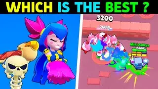 Brawl Stars Witch Mandy And Pekka Ash Comparison!