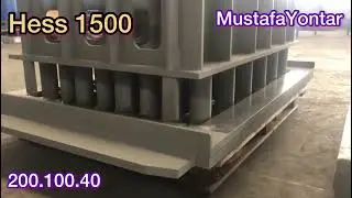 14.02.2023 отгрузка пресс-форм для вибропресса Hess 1500 клиенту в Россию.