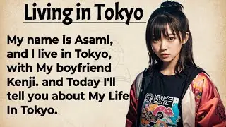 Learn English Through Stories | Living In Tokyo | Learn English Speaking | Graded Reader | Level 2