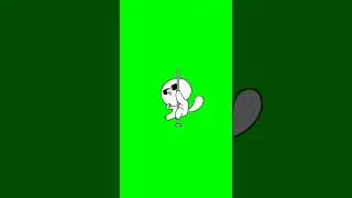 Funny White Bear Cartoon Around Pole || Green Screen|| #funny #greenscreen #background #akshaykumar