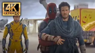 Deadpool & Wolverine | “Flame On!!”  Scene | 4K ULTRA HD