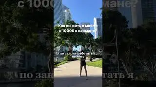 Как выжить в маями с 1000$ в кармане ?