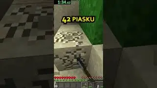 SPEEDRUNNER vs KSIĘŻYC w MINECRAFT! #shorts
