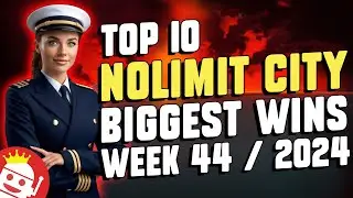 ⚡ TOP 10 NOLIMIT CITY BIGGEST WINS OF WEEK #44 - 2024