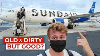 SUNDAIR Airbus A320 (ECONOMY) | Thessaloniki - Dusseldorf | VLOG TRIP REPORT