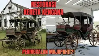 Viral Proses Restorasi Kereta Kencana Era Majapahit