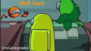 AmongUs | the game hacker uses the wall-through skills | Among Us Animation
