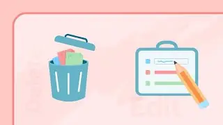 How to Edit/ Delete Projects!