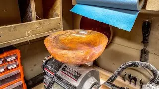 The retro tektonik epoxy shavings bowl that glow in the dark and goes to raves after midnight