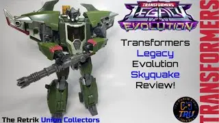 Transformers Legacy Evolution Prime Skyquake Review!