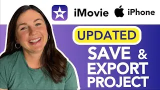 NEW!! How to Save or Export Movie Project in iMovie on your iPhone or iPad