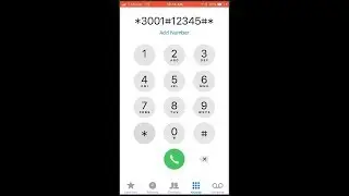 iPhone Field Test Mode Signal Strength Indicator