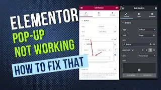 Elementor popup is not working || Popup selector appears as small box, can't select popup