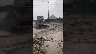 град и ливневые дожди прошлись сегодня в Дагестане