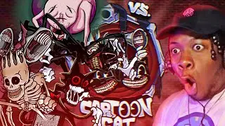 I CANT BELIEVE THIS MOD EXISTS [ VS CARTOON CAT V2  ] FNF mod