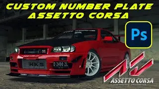 Custom Number Plate Assetto Corsa