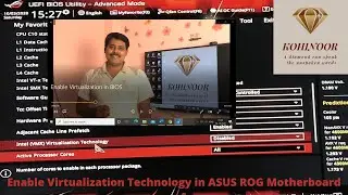 Enable Virtualization in BIOS | Windows 10 | Asus ROG STRIX | ASU | Motherboard