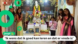 Shambavi viert het lichtjesfeest
