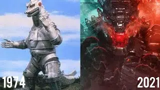 Mechagodzilla Evolution 1954vs 2018vs2021 |bad romance|