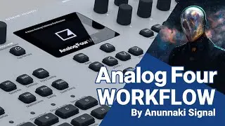 Elektron Analog Four Tutorial Workflow | creating pattern from scratch! 