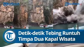 Tebing Runtuh Timpa Dua Kapal Turis di Brazil, 7 Wisatawan Dinyatakan Meninggal Dunia